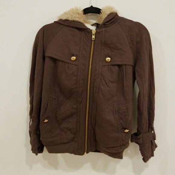 MARC BY MARC JACOBS Brown Size XS Hooded Sweatshirt - Picture 1 of 6
